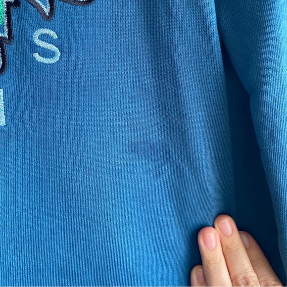 Kendo Bicolor Embroidered Tiger Crewneck Sweatshirt, Small - Picture 6 of 8